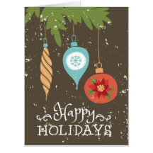 Happy Holidays Weihnachtsschmuck Dekorative
