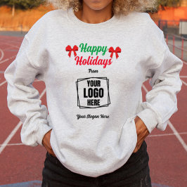 Happy Holidays Werbeaktion Weihnachtsgeschenk Sweatshirt