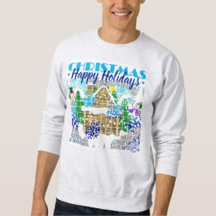 HAPPY HOLIDAYS WINTER WONDERLAND Advent Sweatshirt