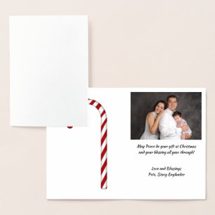 Happy Holidays Y'all, Funny Christmas Design, ZSG Folienkarte