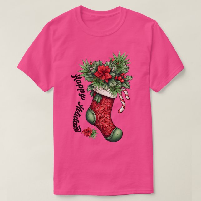 Happy Holidaze T-Shirt (Design vorne)