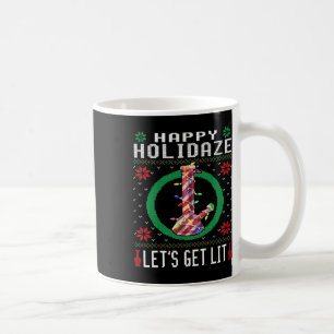 Happy Holidaze Weed Ugly Sweater Weihnachts-T-Shir Kaffeetasse