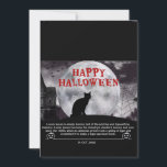 Happy Holloween Einladung<br><div class="desc">Card Happy Holloween Einladung</div>