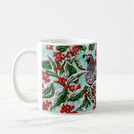Happy Holly Quail Kaffeetasse