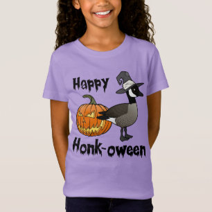Happy Honk-ween Funny Canada Goose Halloween T-Shirt