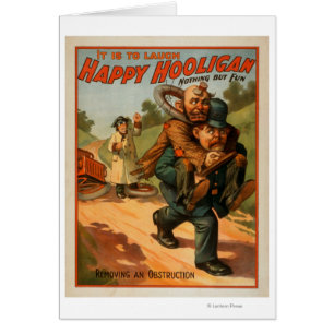 Happy Hooligan "C'est de rire" Poster du Théâtre