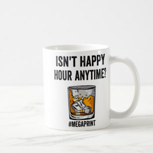 Happy Hour Anytime Mega Print Kaffeetasse