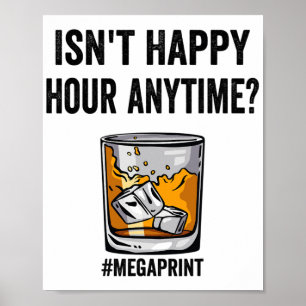 Happy Hour Anytime Mega Print Poster