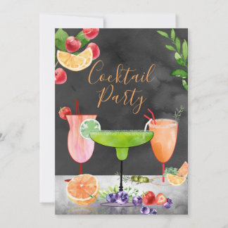 Happy Hour Cocktail Party Einladung