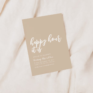 Happy Hour Es ist Cocktail Party einladen Einladung