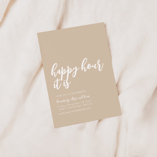 Happy Hour Es ist Cocktail Party einladen Einladung (Von Creator hochgeladen)