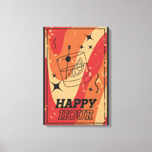 Happy Hour Haven Leinwanddruck