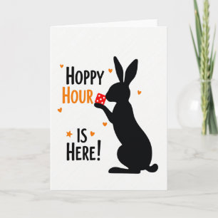 Happy Hour ist da Spaß Zeitkarte Karte