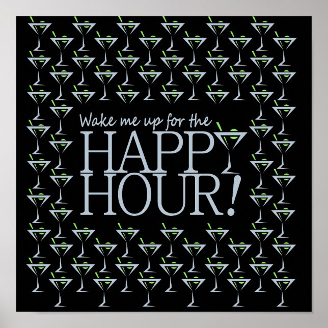 Happy Hour Poster (Vorne)