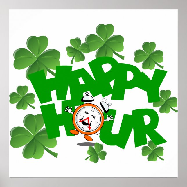 Happy hour poster (Vorne)