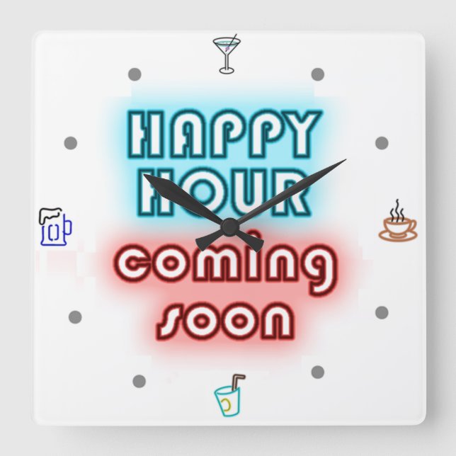 Happy Hour - Uhr (Vorderseite)