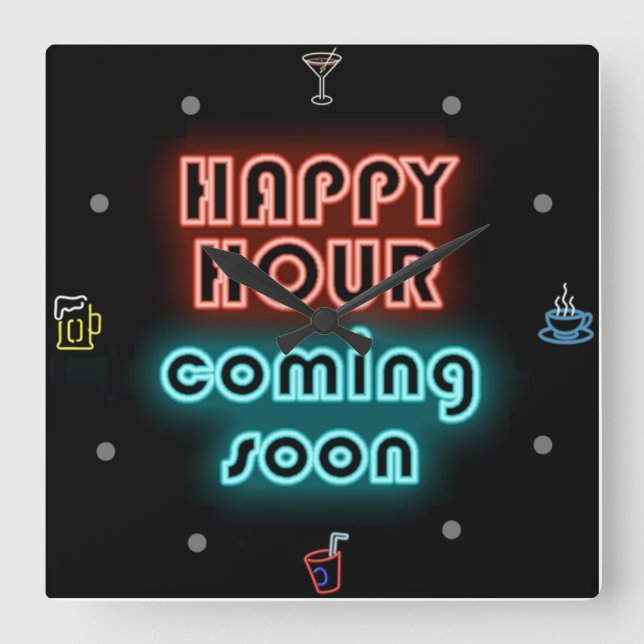 Happy Hour - Uhr (Vorderseite)