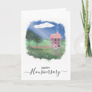 Happy House Jubiläumsreferenz Karte
