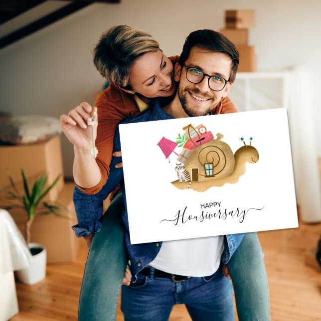 Happy House Jubiläumsreferenz Karte (Von Creator hochgeladen)