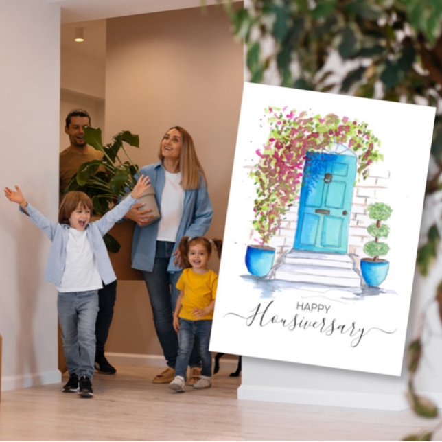 Happy House Jubiläumsreferenz Karte (Von Creator hochgeladen)