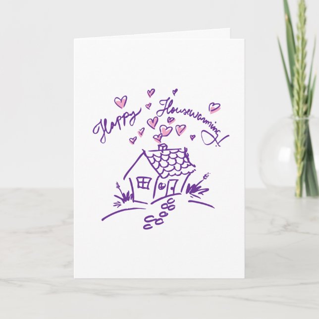 Happy Housewarming 4 Karte (Vorderseite)