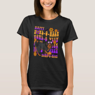 Happy Howl o between tibetan Mastiff Dog Blume Gro T-Shirt