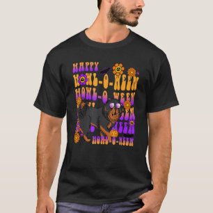 Happy Howl o between tibetan Mastiff Dog Blume Gro T-Shirt