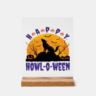 Happy Howl O Ween Hurlement Halloween Chien Essent