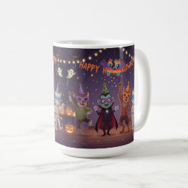 Happy Howl-O-Ween Party Kaffeetasse