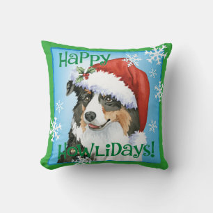 Happy Howliday Aussie Kissen