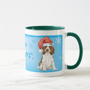 Happy Howliday English Springer Spanier Tasse