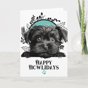 Happy Howlidays Affenpinscher Hund Weihnachten