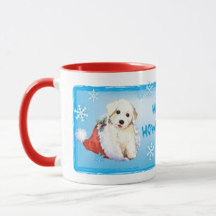 Happy Howlidays Bichon Tasse