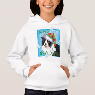 Happy Howlidays Bordure Collie