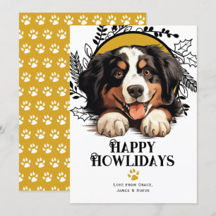 Happy Howlidays Burmese Mountain Dog Weihnachten