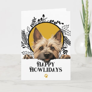 Happy Howlidays Cairn Terrier Dog Weihnachten