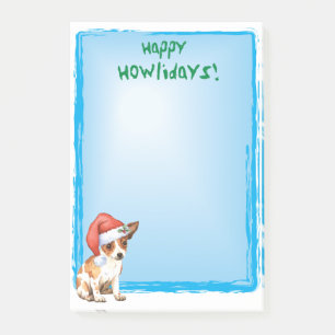 Happy Howlidays Chihuahua Post-it Klebezettel