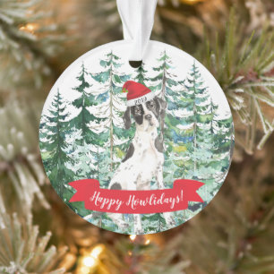 Happy Howlidays Français Pointer Christmas