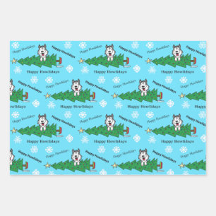 Happy Howlidays Geschenkpapier Set