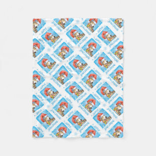 Happy Howlidays Greyhound Fleece Blanket