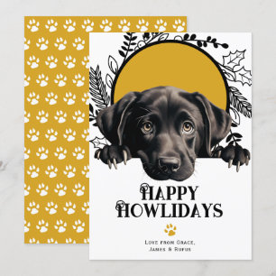 Happy Howlidays Labrador Retriever Dog Weihnachten