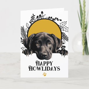 Happy Howlidays Labrador Retriever Dog Weihnachten