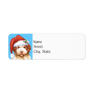 Happy Howlidays Lagotto Romagnolo Étiquette