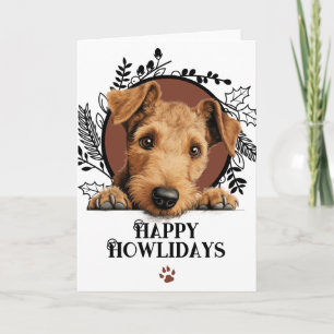 Happy Howlidays Lakeland Terrier Dog Weihnachten