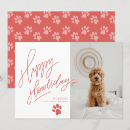 Happy Howlidays Paw Pet Dog Weihnachtsgebäck Foto