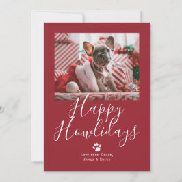 Happy Howlidays Pet Hund Weihnachten