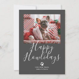 Happy Howlidays Pet Hund Weihnachten