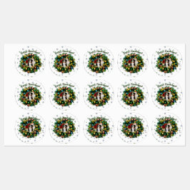 Happy Howlidays Photo Card Etiketten