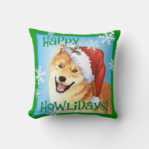 Happy Howlidays Shiba Inu Kissen