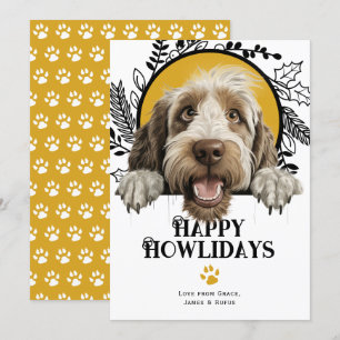 Happy Howlidays Spinone Italiano Weihnachten